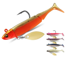 Charger l&#39;image dans la galerie, Leurre Souple – Jig Head Spinner 21 g
