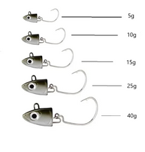 Charger l&#39;image dans la galerie, Têtes Plombées – Jig Vairon Ultra Réaliste | 5g à 40g
